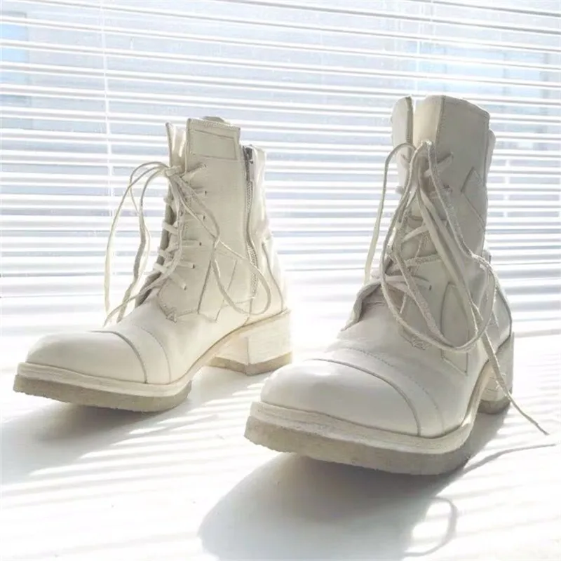 2021 Новая женская обувь в стиле панк ранения армейские ботинки ботильоны для