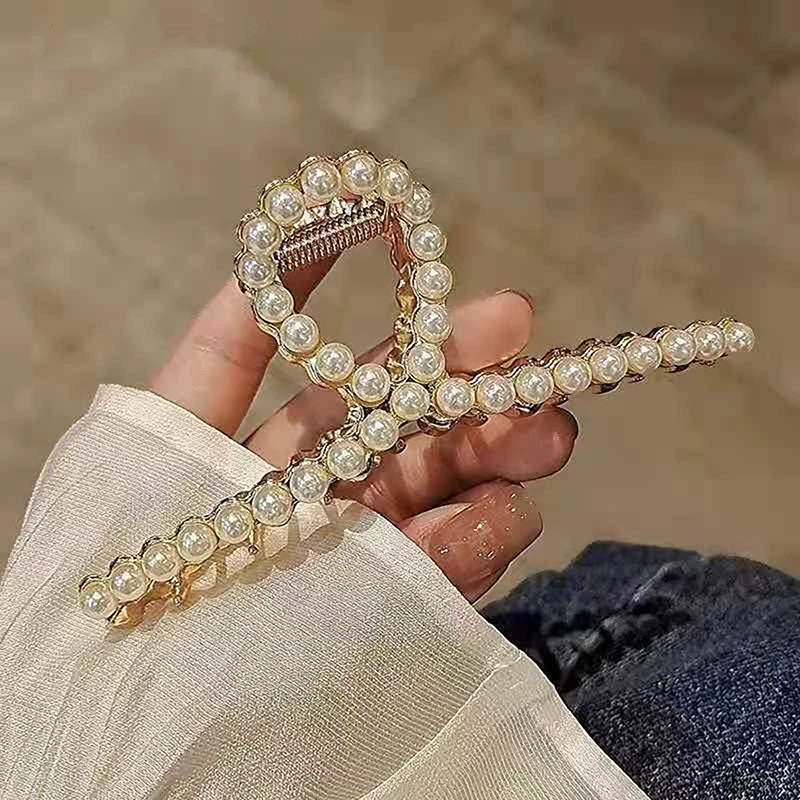 

Заколка-краб Женская Геометрическая, Модный зажим для волос для ванной