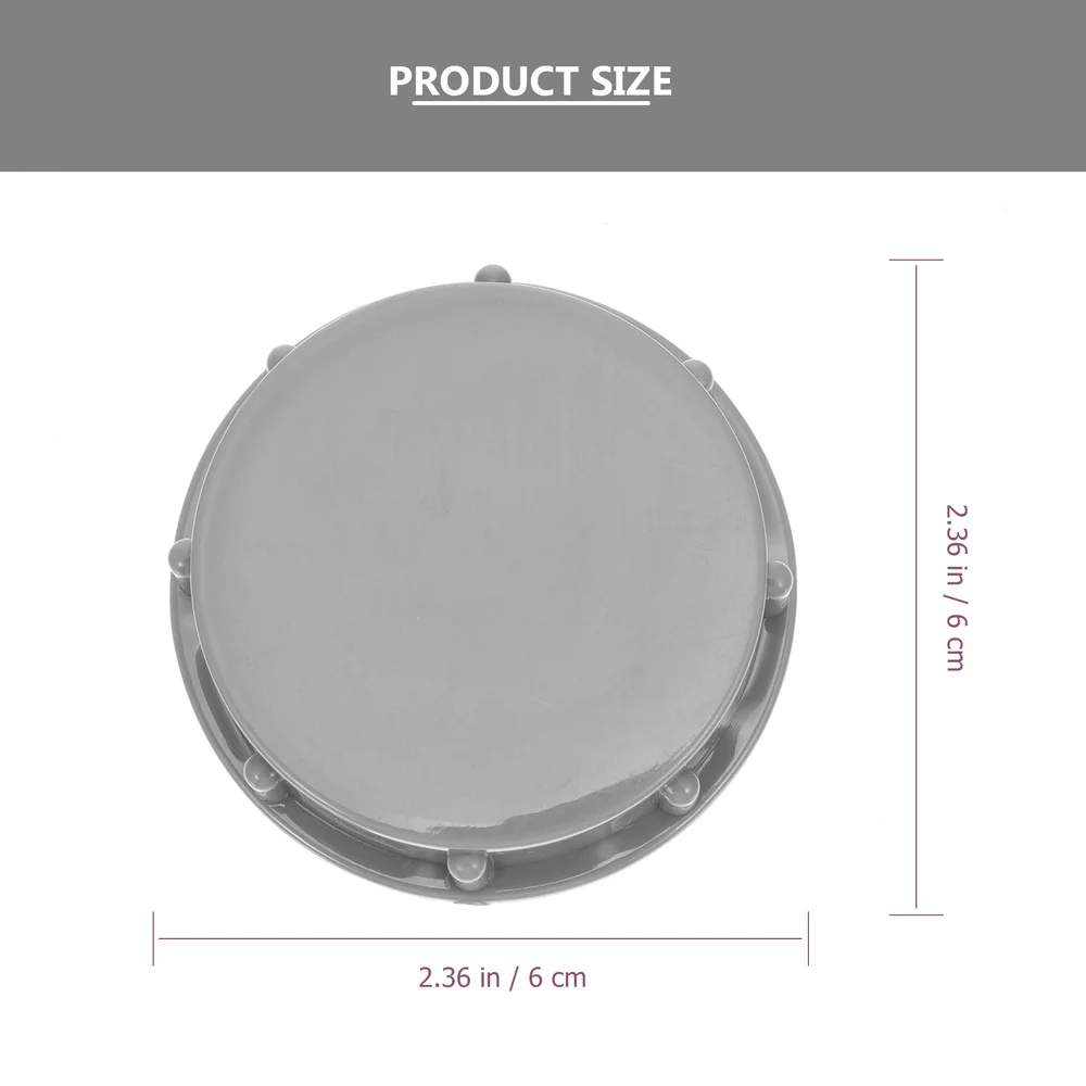 

6Pcs Drain Pipe Protective Covers Plug Pipe Caps Drainage Pipe Covers (Grey)