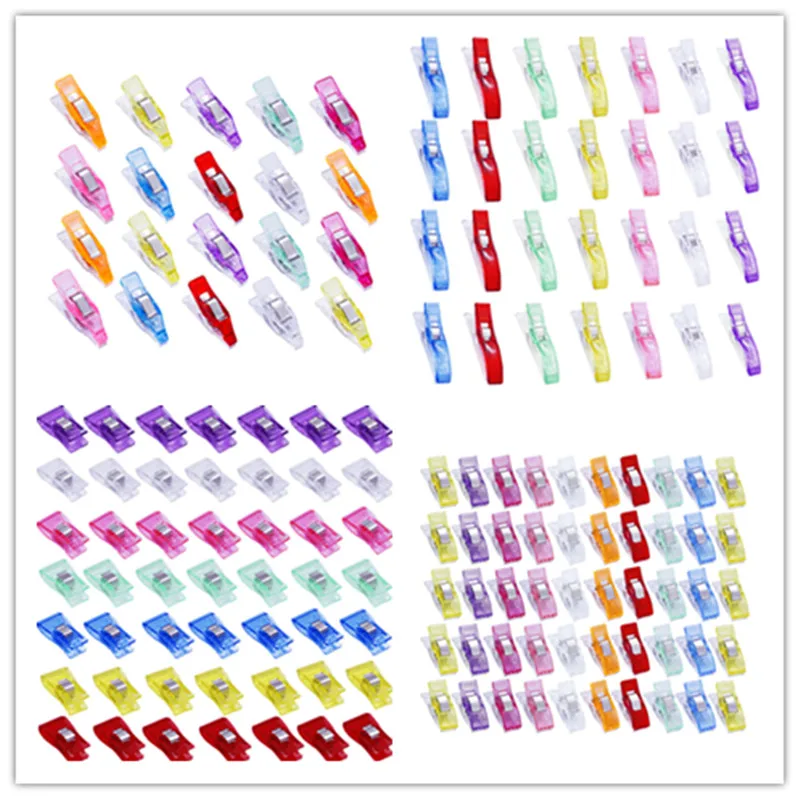 

20Pcs/Package Colorful Garment Sewing Hemming Patchwork Strong Fixing Clip Home Storage Clip Sewing Accessories