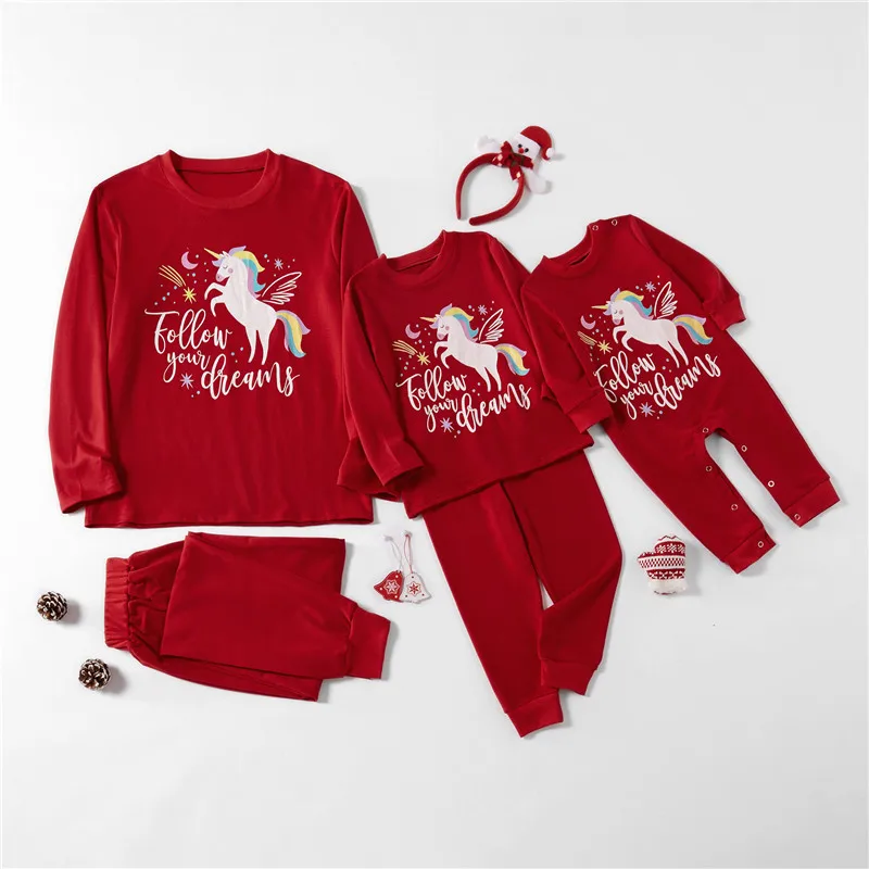 Рождественская одежда для всей семьи Мама и я топы с длинными рукавами платье