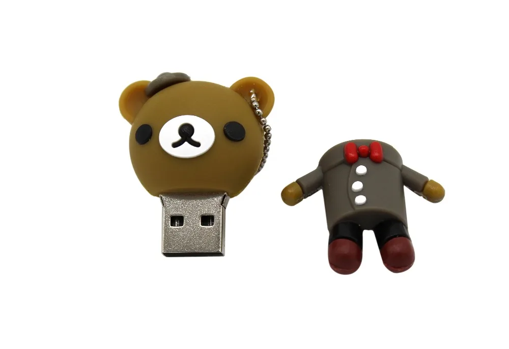 USB флеш-накопитель с надписью ME, 64 ГБ, милый свадебный медведь, 4 ГБ, 8 ГБ, 16 ГБ, 32 ГБ, флешка, USB 2,0, Usb