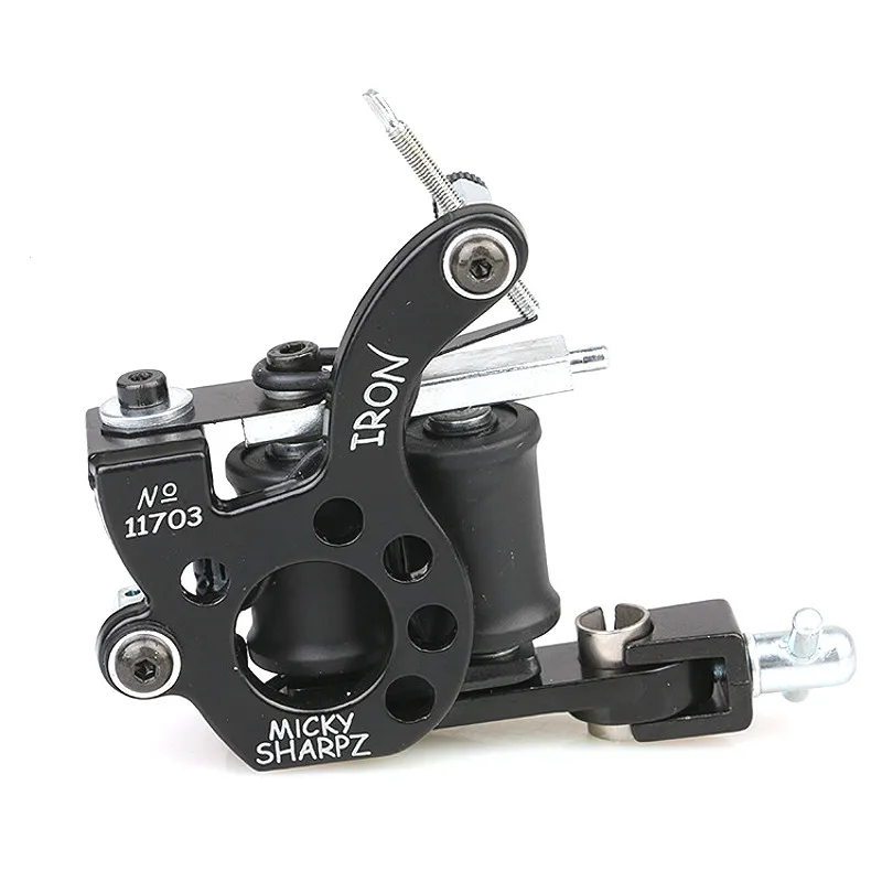 Татуировки пистолет Катушки Двигателя рамка 10 обертывание Электрический шейдер