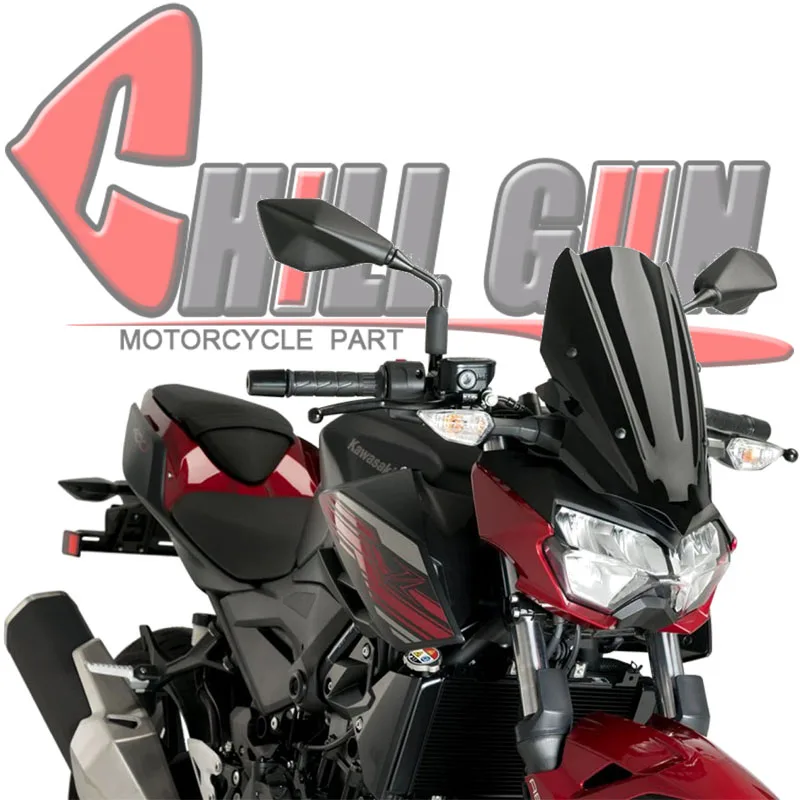 Для Кавасаки Z250 Z400 Z-250 Z-400 Z 250 Z 400 с двойными пузырьками, спортивный дефлектор ветрового стекла, козырек