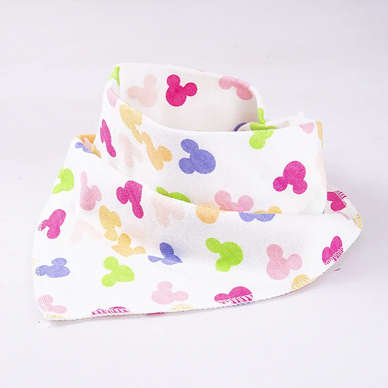 5pcs F Type Bibs 5 шт., 10 шт., детские нагрудники из мягкого натурального хлопка, детский слюнявчик для капель и прорезывания зубов, супер впитывающая детская отрыжка - Цвет: 5pcs F Type Bibs