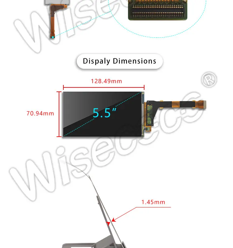 3d SLA принтер NanoDLP Thingiverse TOS ЖК-дисплей LS055R1SX04 HDMI к MIPI плата контроллера 5,5 дюймов 2K ЖК-экран 1440x2560
