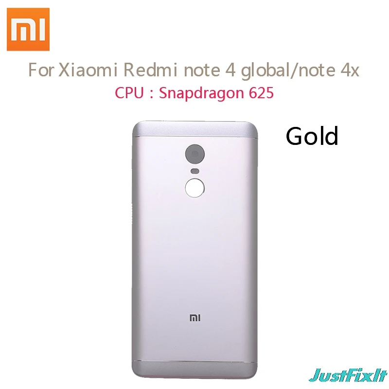 Для XIAOMI Redmi Note 4X задняя крышка для аккумулятора чехол кнопка включения Громкости