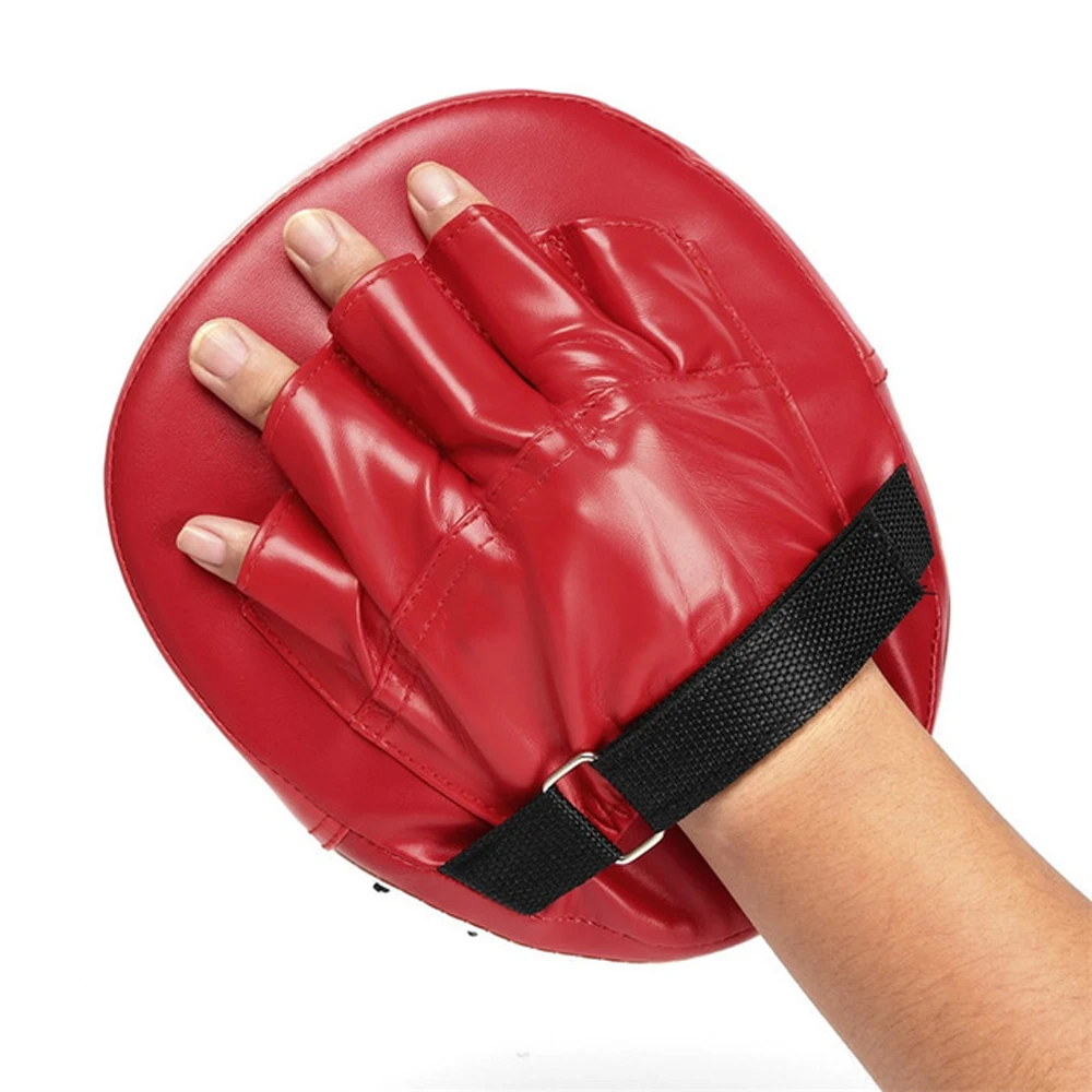 Black Red Boxing Gloves /Mitts Pads for Muay Thai Kick Boxer MMA Training PU foam Karate boxer target Pad |