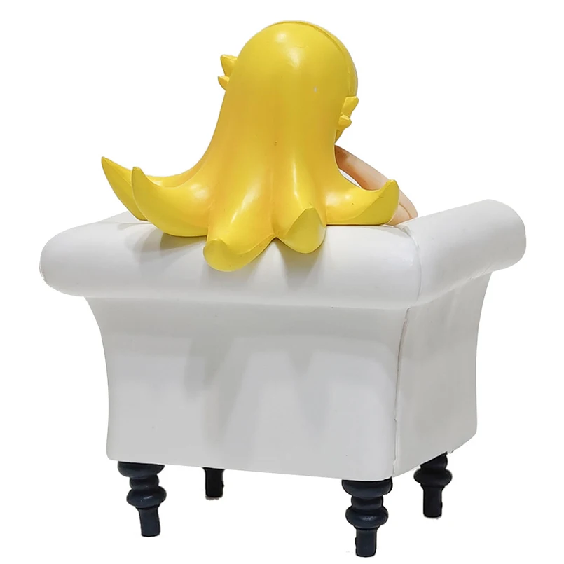 Фигурка Аниме Bakemonogatari 11 см диванная сиденье Oshino Shinobu ПВХ экшн-фигурка игрушки