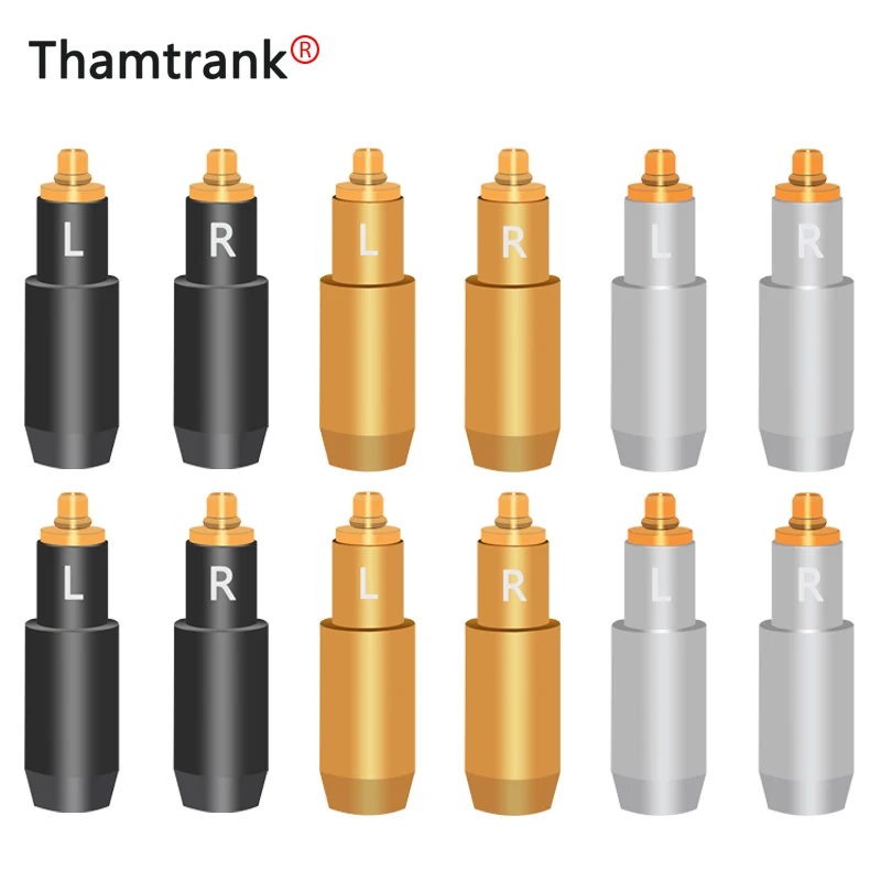 10 шт./5 пар позолоченные штекеры для наушников|Соединители| |