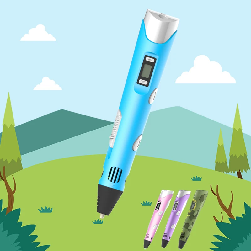 

Цифровой дисплей, умная ручка для 3d-печати, ручка для рисования с USB-кабелем GK99