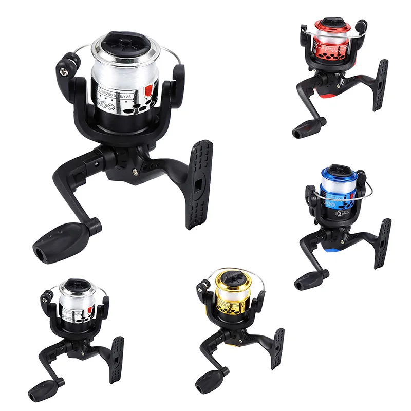 Катушка с гальваническим покрытием для спиннинга 200 маленькие Рыболовные