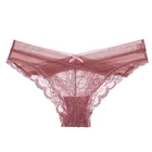 Трусы женские кружевные, ультратонкие, быстросохнущие, с вырезами сзади