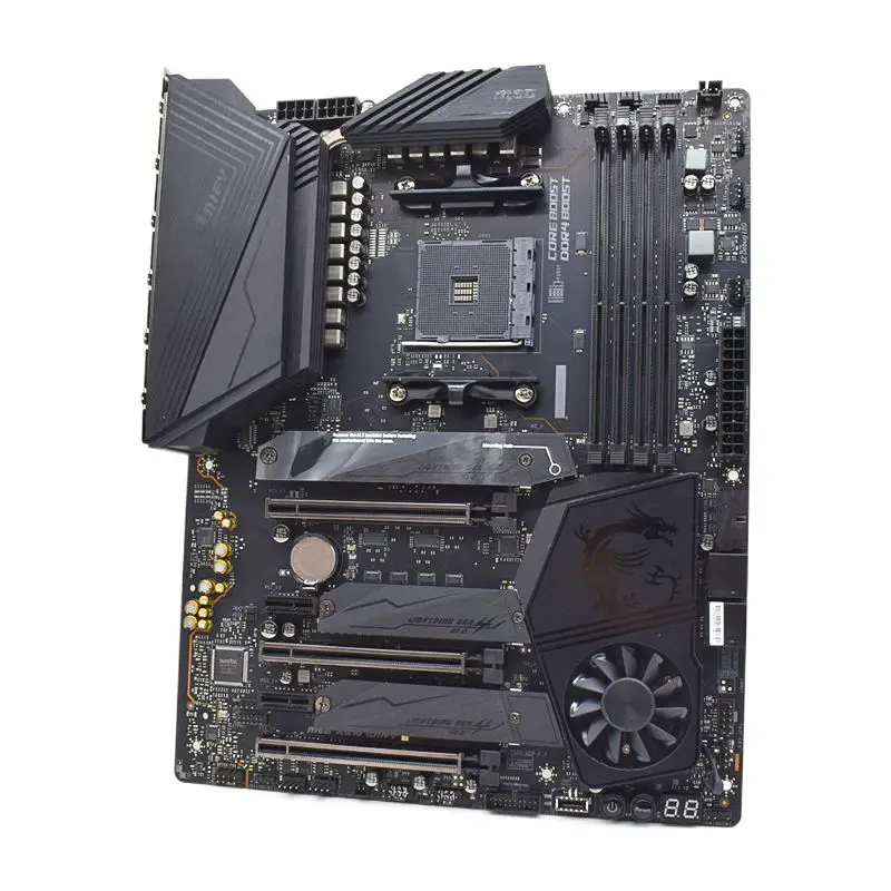 Материнская плата MSI Мег X570 UNIFY X570M разъем AM4 PCI E 4 0 DDR4 M.2 SATA3 USB3.0 3 1 99% новая