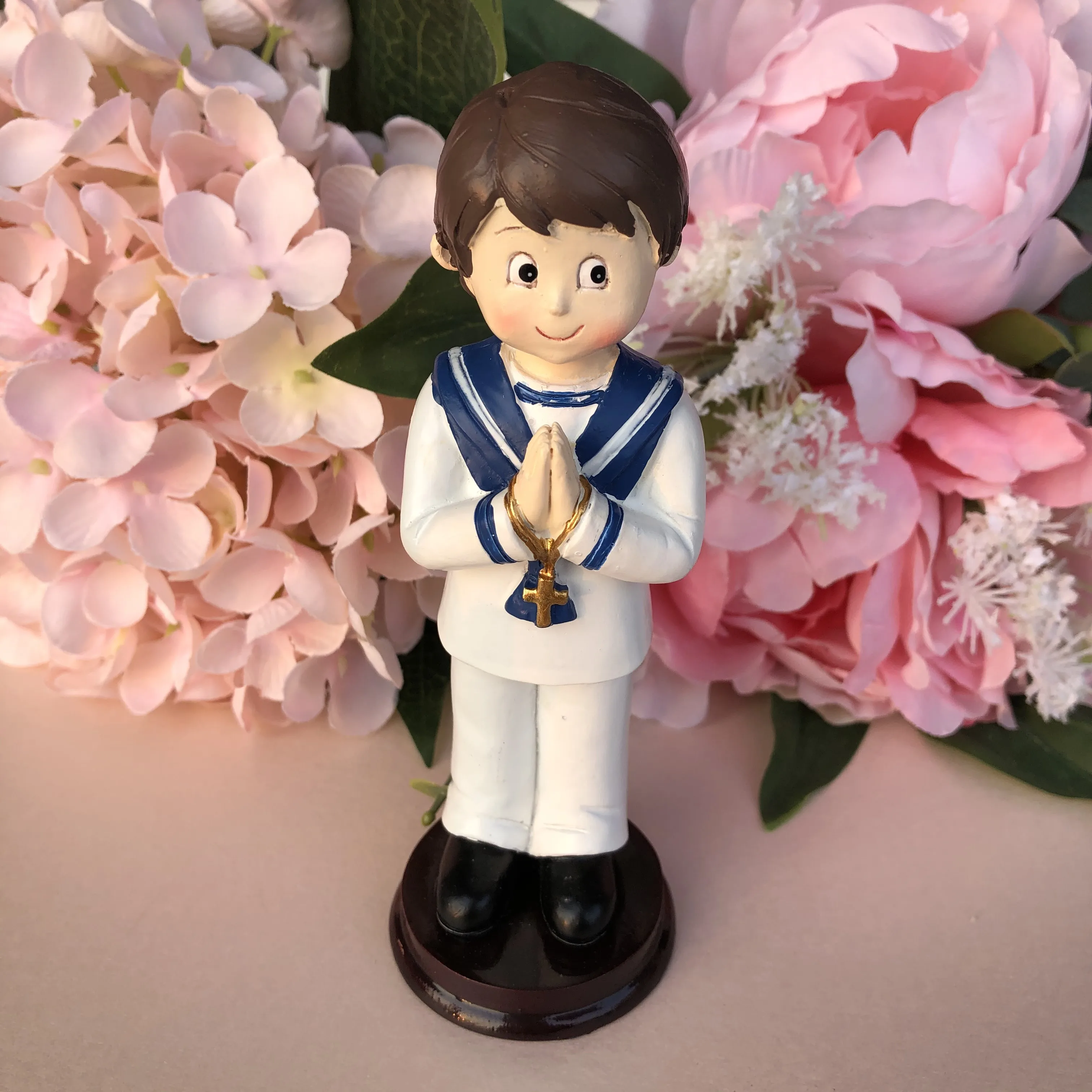 Фигурка Торт ребенок Причастие моряк якорь 14 см|Товары для украшения тортов| |