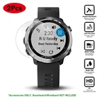 2 упаковки пленки для Garmin Forerunner645 закаленное стекло 9H 2.5D Премиум Защитная пленка для смарт-часов Garmin Forerunner 645