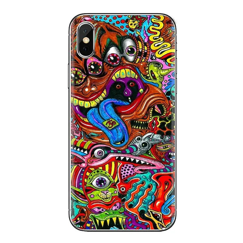 Vector Wallpaper Drawing For Huawei Mate Honor 4C 5C 5X 6X 7 7A 7C 8 9 10 8C 8X 20 Lite Pro Transparent Soft Cases Covers |