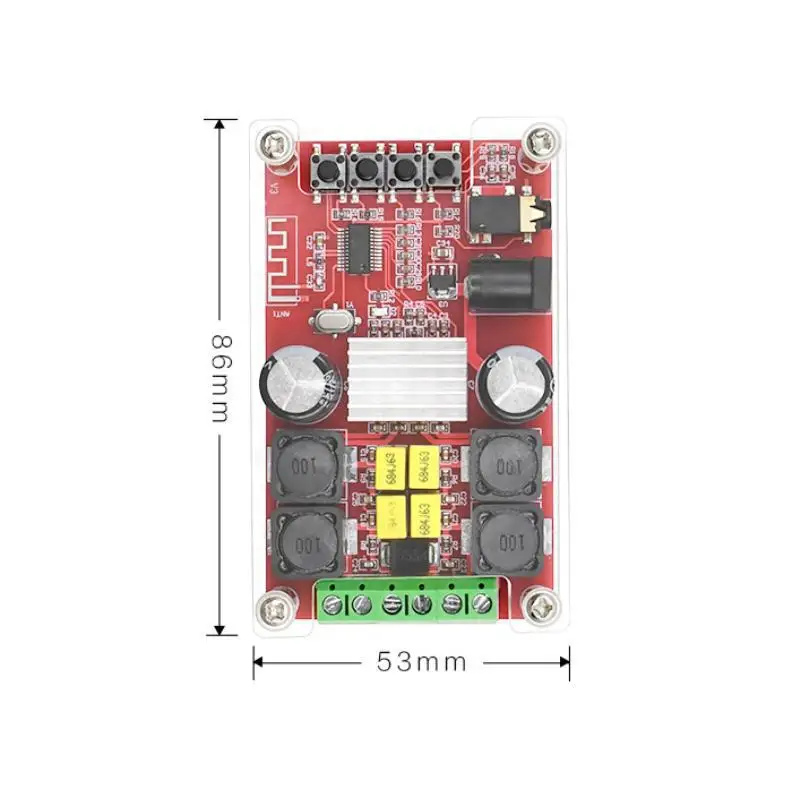 XH A302 Bluetooth 5 0 TPA3116 двухканальный стерео цифровой аудио усилитель плата AUX