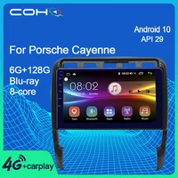 coho for porsche%c2%a0cayenne 2002 2010 car radio multimedia player gps navigation stereo android 10 6128g