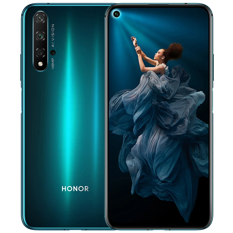 Huawei Honor 20 смартфон мобильный телефон 48MP AI Quad Camera 6 26 &quotполноразмерный дисплей 4000