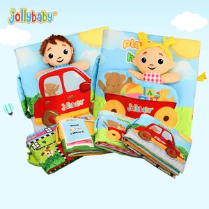 Jollybaby, новинка, раннее обучение, книга с кольцом, детская история, маленькие куклы дома WJ468