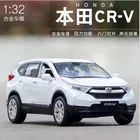 Модель автомобиля Honda CRV 1: 32, имитация возвращаемого автомобиля, внедорожник, детские игрушки, подарок на день рождения, новый год, Рождество