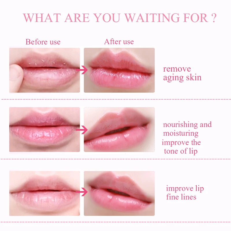 

5/8/10Pack Lip Plumper Crystal Collagen Lip Mask Pads Anti Ageing Moisture Essence Gel Patch Lip Masks Lips Care Enhancer Pads