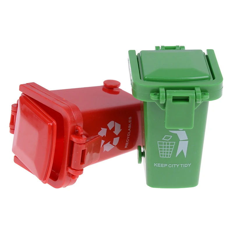 3 шт./упак. творческие игрушки мусорный бак игрушка мусоровозы банок мини Curbside