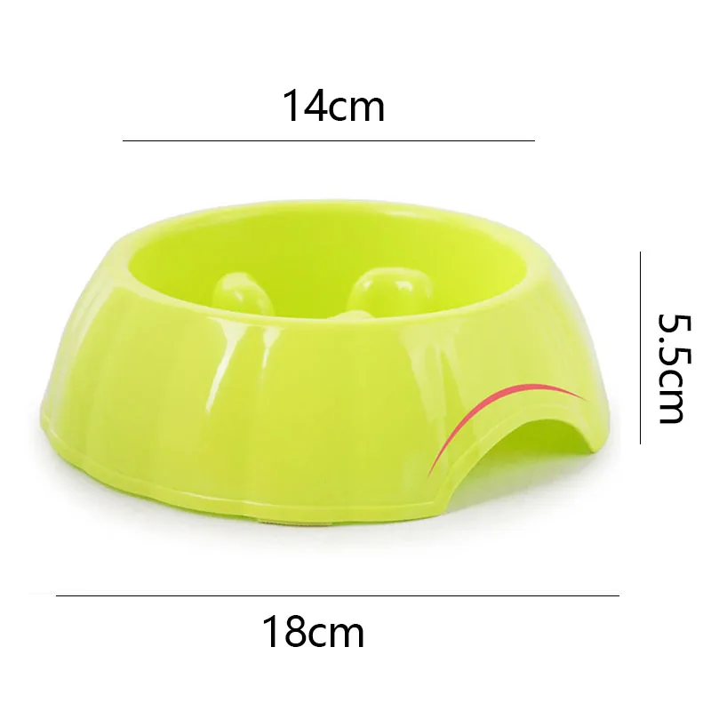 Новая миска для домашних собак кошек медленная подача воды миски еды медленное