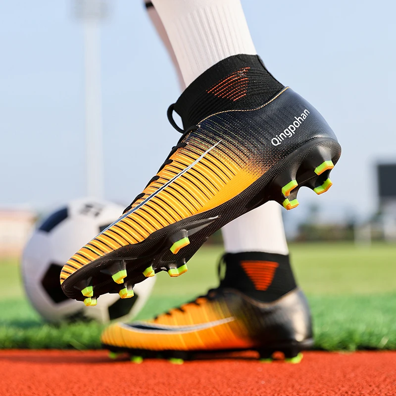 NIKEZI высокая верхняя школьная Студенческая Детская футбольная тренировочная