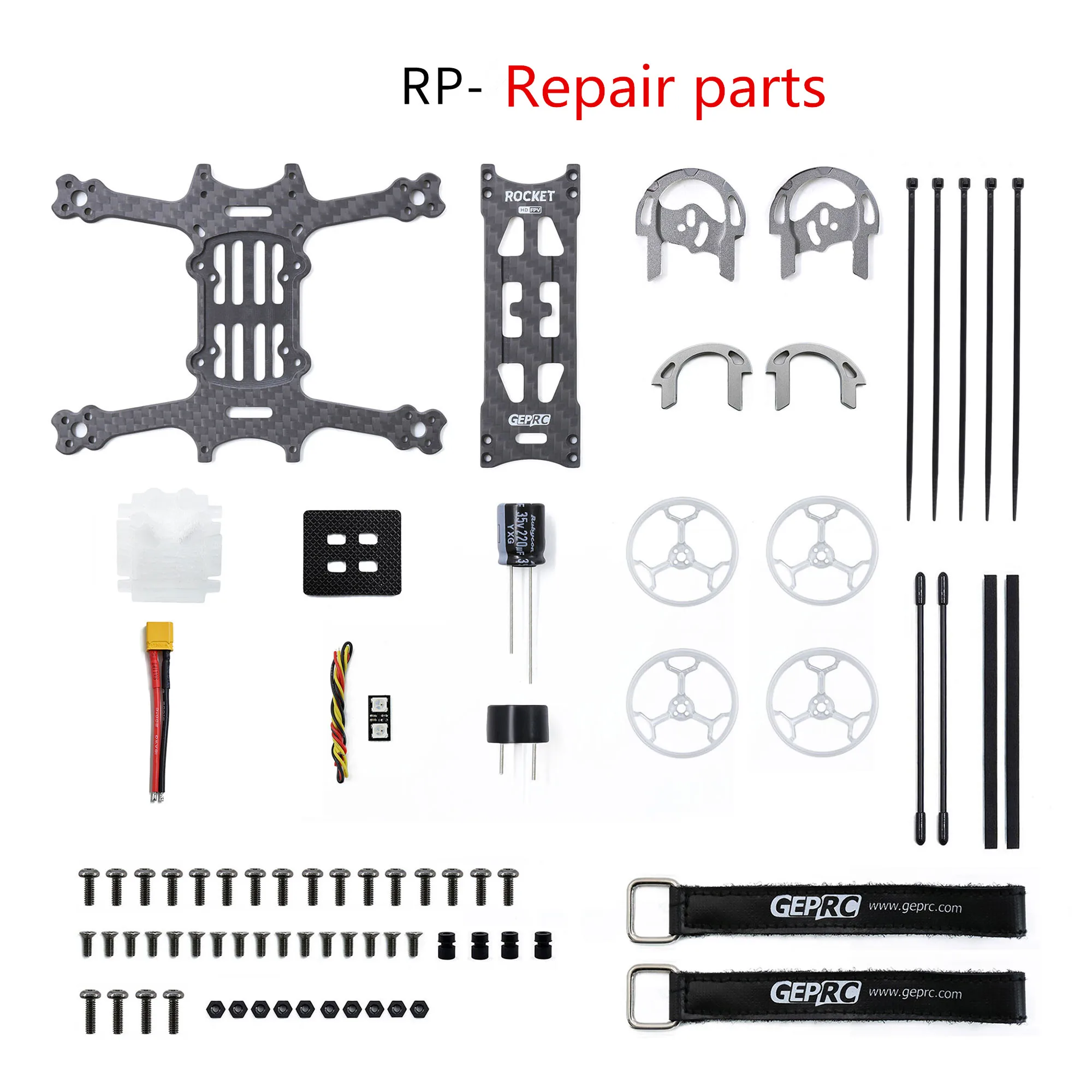 Квадрокоптер GEPRC ROCKET DJI FPV Дрон с квадрокоптером дистанционным управлением и