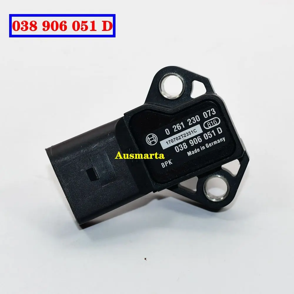 038 906 051 D 038906051D Intake pressure sensor Turbo sensor for A3 A4 A6 Q3 S3 TT 1,8 2,0 TFSI FSI T