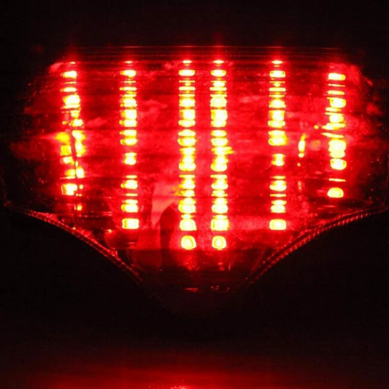 Мотоцикл светодиодный задний тормоз поворотник Интегрированный свет для Yamaha FZ600