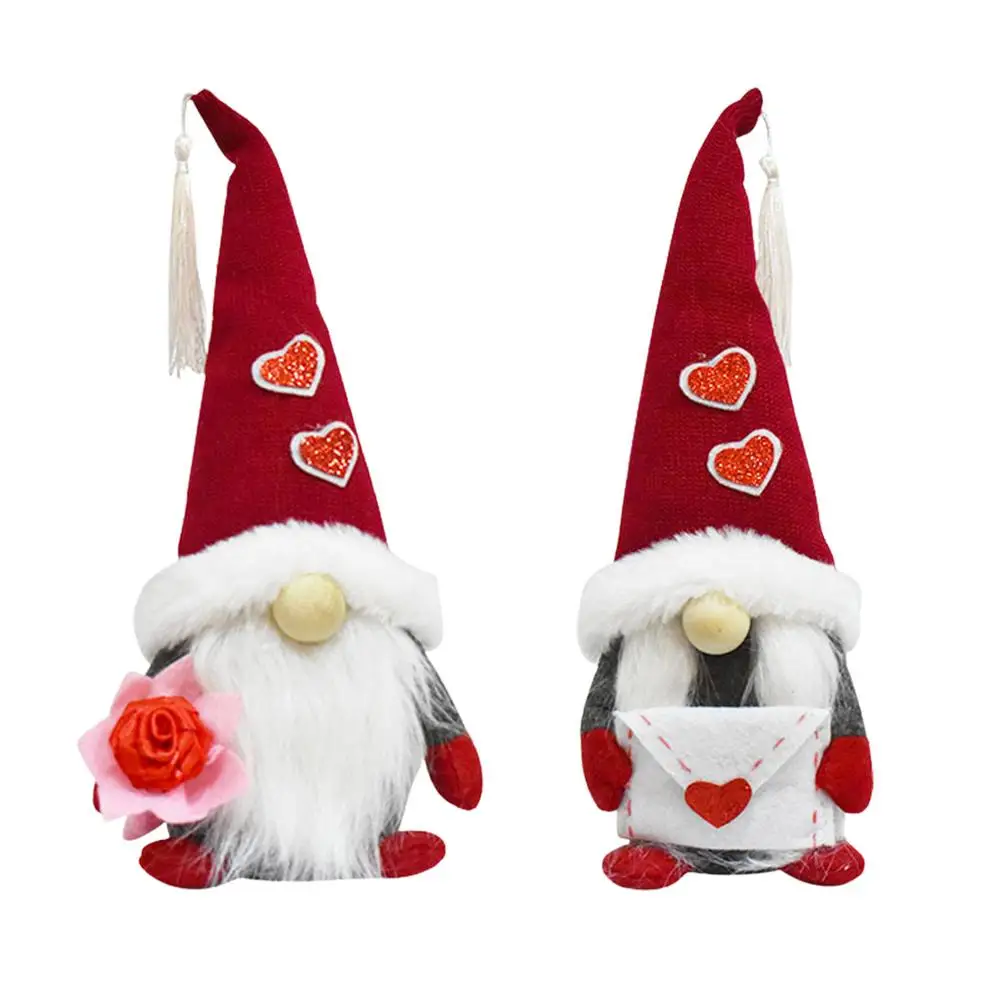 

Faceless Doll Decorations Envelope Love Faceless Doll Ornaments Dolls For Louver Window Ornaments Holiday Christmas Gifts