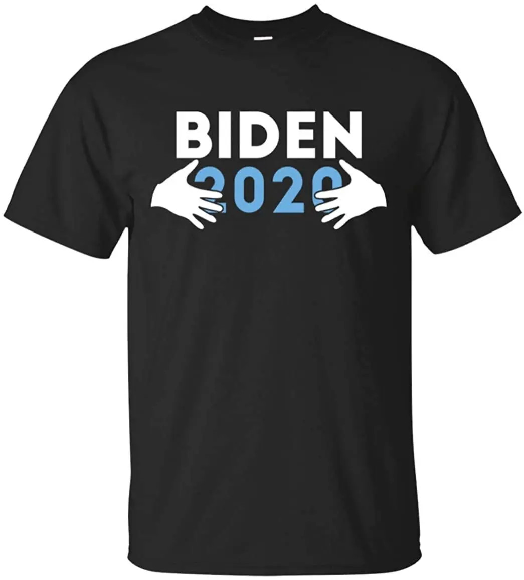 

Joe Biden 2020 Hands Funny Political Tshirt Gifts For Mens Breathable T Shirts New Summer Print T-shirt Pure Cotton Cool Tees