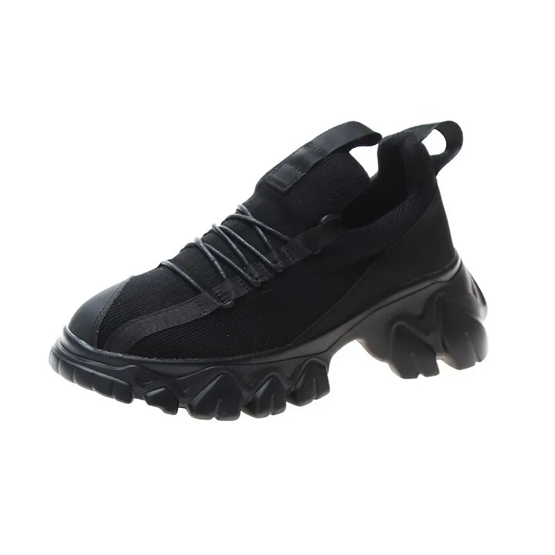 

Trendy Shoes Spring New Style Versatile INS Super Fire Athletic Shoes Bottomed Lace-up Dad Shoes Wisdom Smoked Shoes Women's