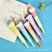 ice cream decompression pen soft gel pen 10 pcs cute students creative decompression pen manufacturers stationary supplies