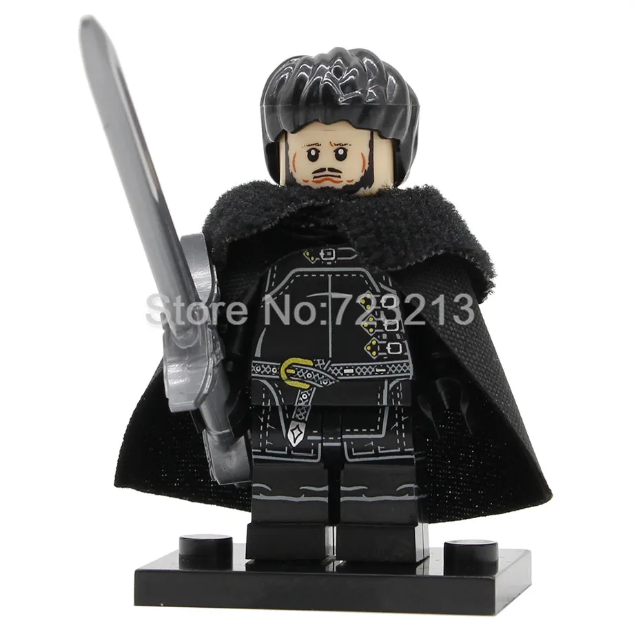 Samwell Tarly Новая игра престолов Сезон 8 фигурка Джон Сноу беньен Старк белый Walker Wights Джор мормонт самвелл Тарли строительные блоки игрушки - Цвет: Samwell Tarly