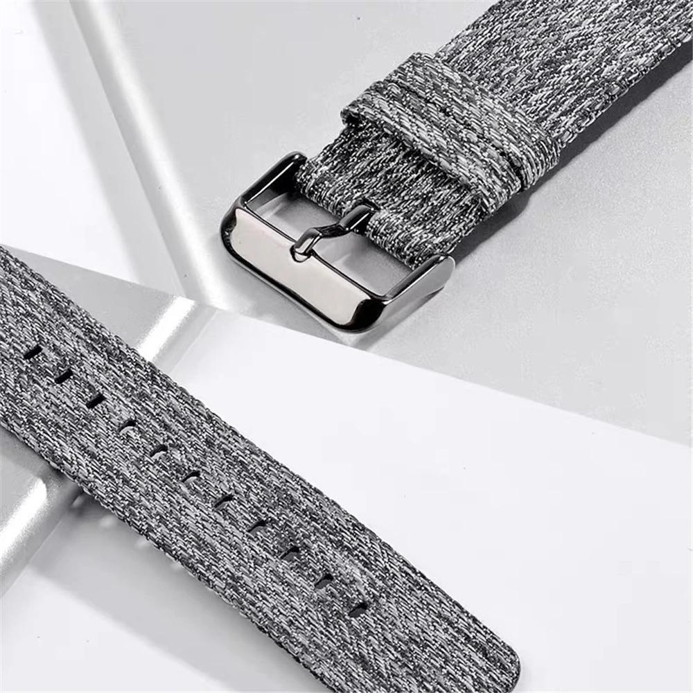 Тканевые ремешки совместимые с фитнес-браслетом versa 3 мужские и женские дышащие