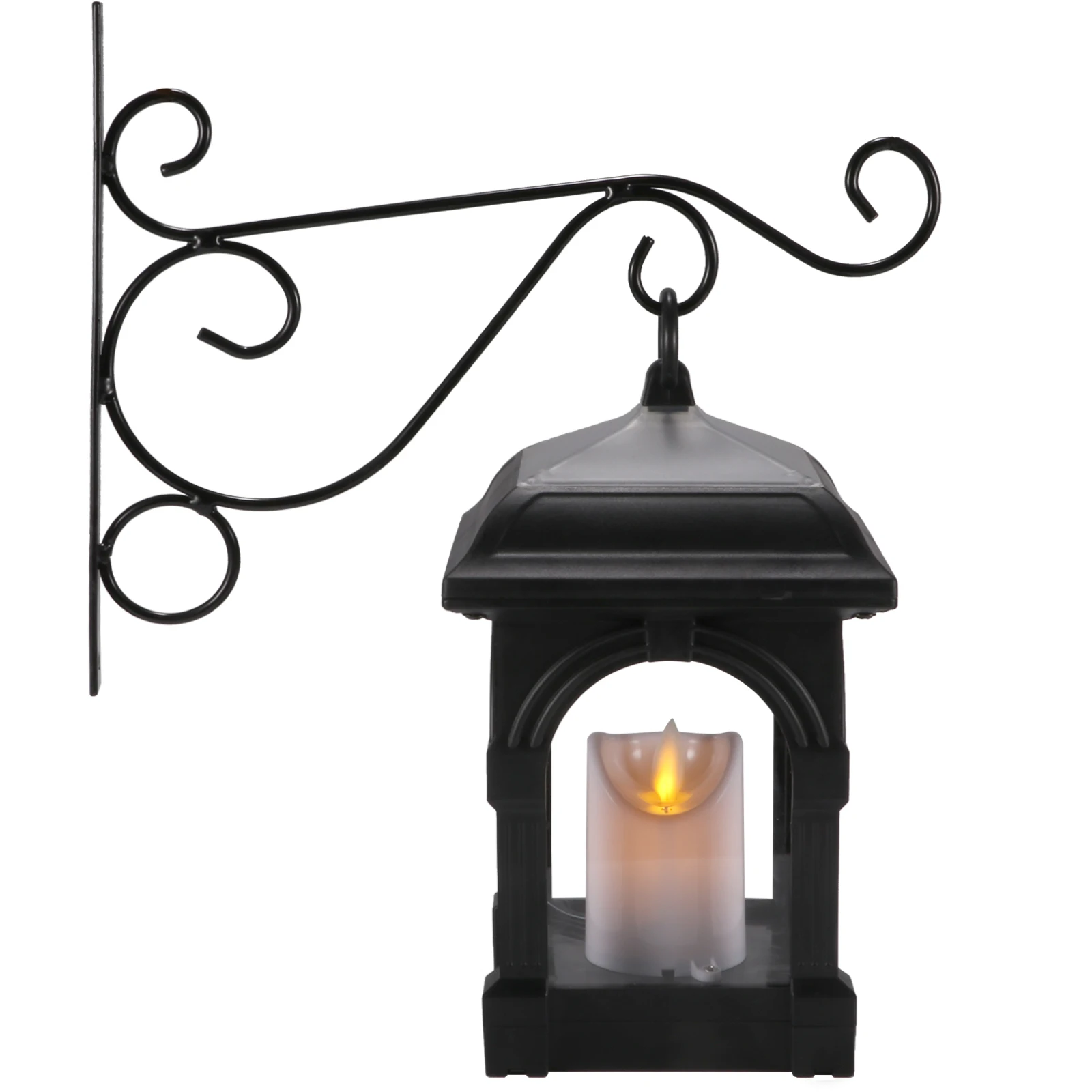 

Светодиодная лампа на солнечной батарее для украшения сада ретро Фонарь Свеча светильник Водонепроницаемый открытый ландшафтный светильн...