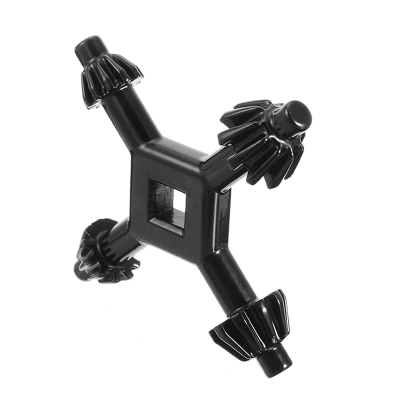 Патрон для дрели Mayitr черный металлический 4 ходовой патрон комбинированный ключ