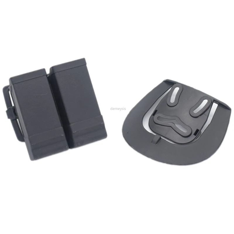 Тактические двойные мешочки для журналов охотничьи поясные с зажимом ремня 9 мм и