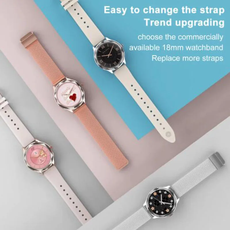 

DT86 Smart Watch Women Heart Rate Blood Pressure Monitor Fitness Sport Fitness Tracker IP67 Waterproof Bluetooth Smartwatch