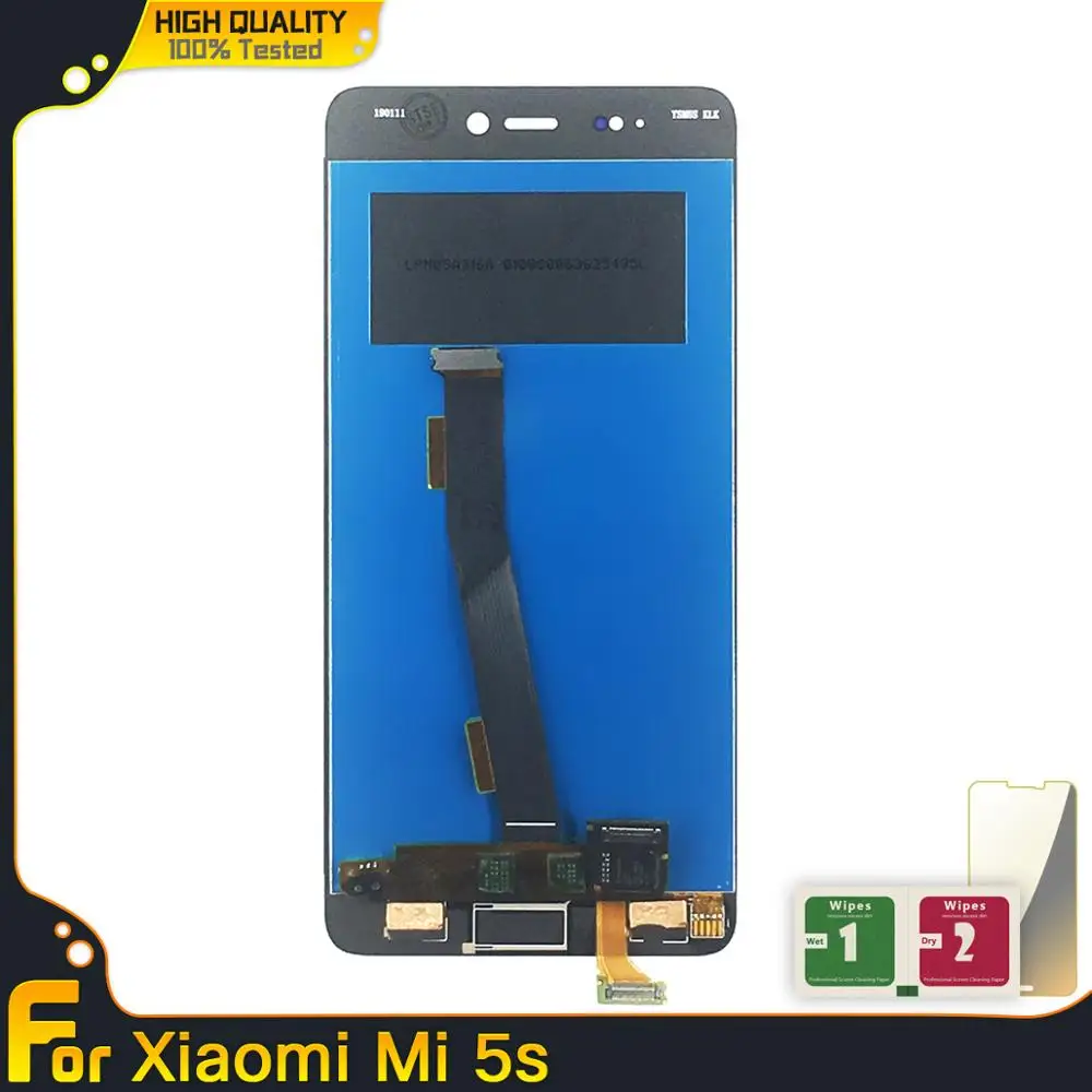 ЖК дисплей для Xiaomi Mi дигитайзер сенсорного экрана панель в сборе замена mi5s|Экраны