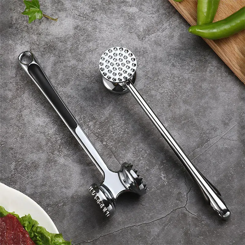 Evilto 52 лезвия игла для мяса Beaf Steak Tenderizer из нержавеющей стали Pounders молоток