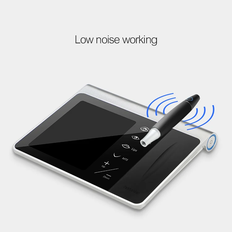 Цифровой Перманентный макияж тату машинка комплект профессиональное устройство