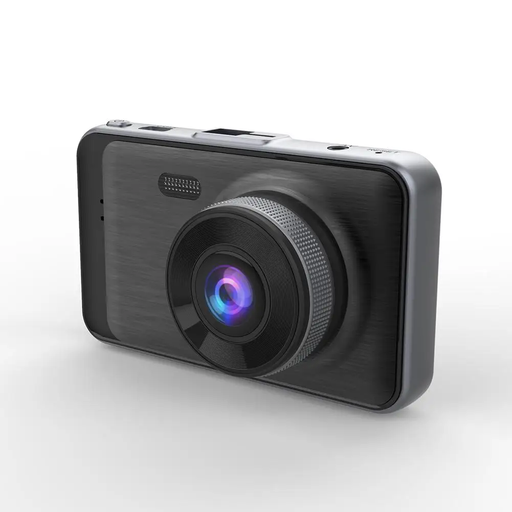 Adeeing Автомобильная dvr камера HD 1080P камера с двумя объективами фронтальная+ задняя камера ночного видения видеорегистратор Dashcam заднего вида парковочный монитор аксессуары