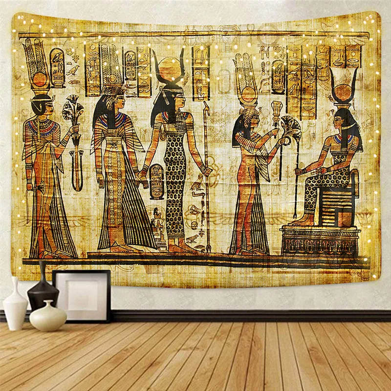 Дропшиппинг Египет Таро гобелен настенный хиппи украшение дома из полиэстера