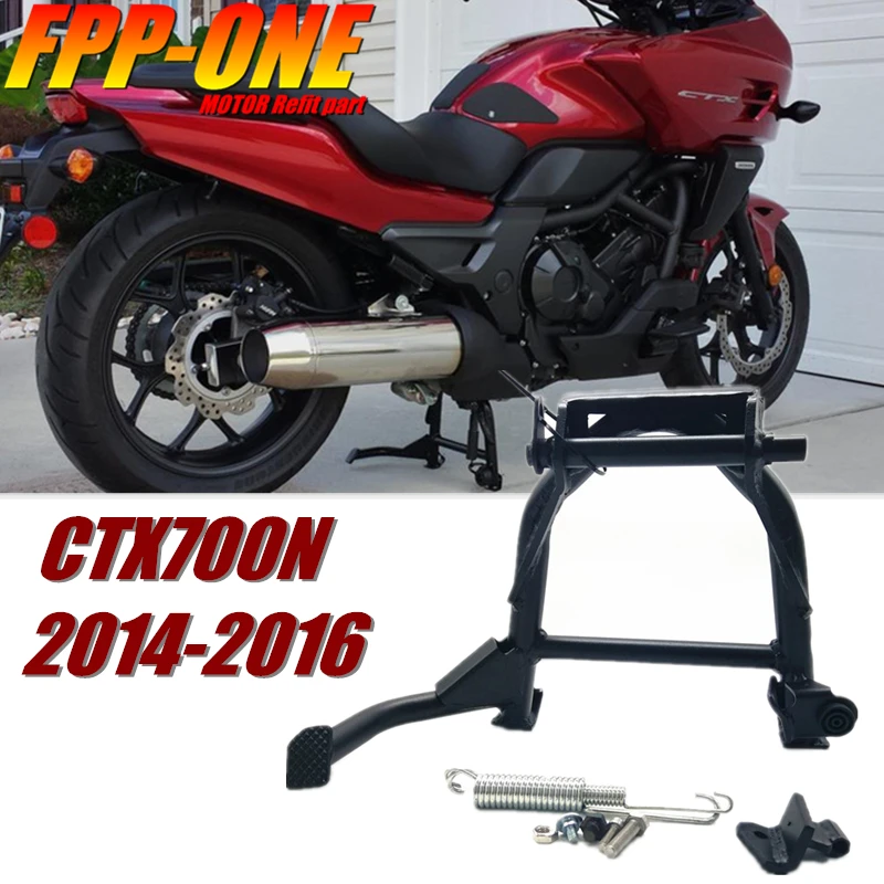 For HONDA CTX700 CTX700N 2014-2016 Motorcycle Accessories Black Centerstand Center Parking Firm Stand