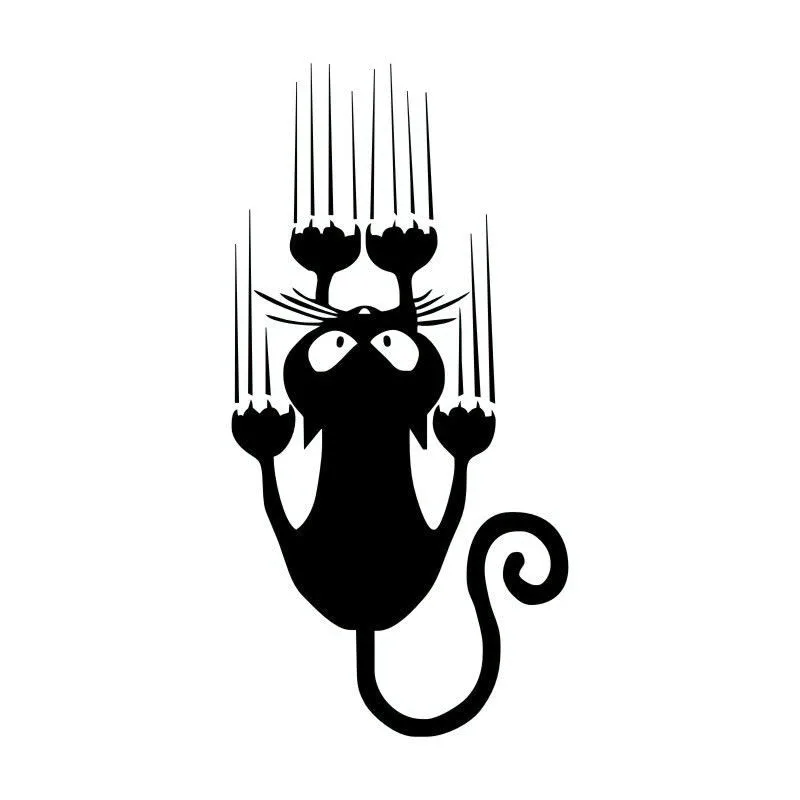 Автомобильные наклейки Декор мотоциклетные рисунок кошки декоративные